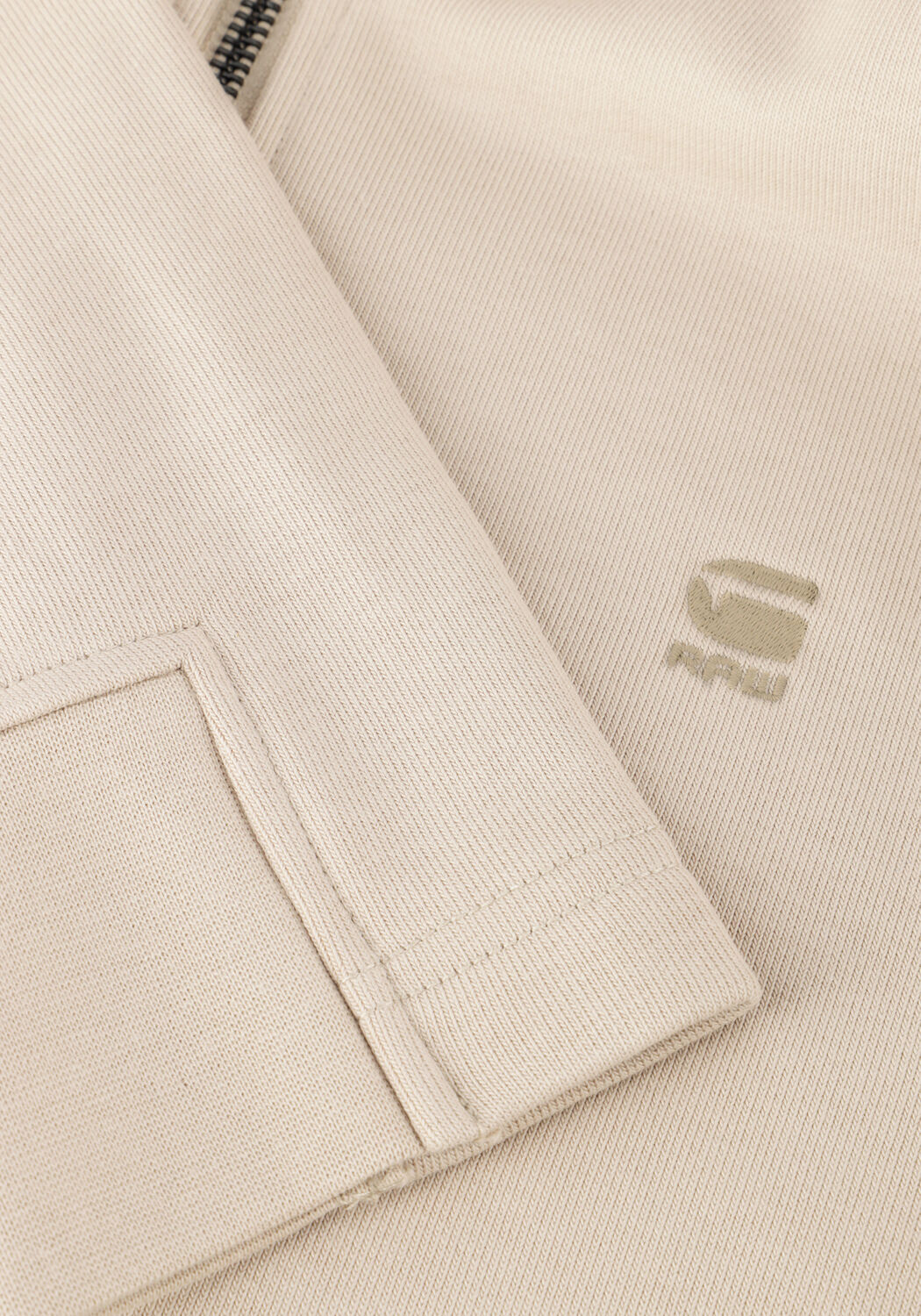 Sand G-STAR RAW Sweatshirt NIFOUS HALF ZIP SW - large