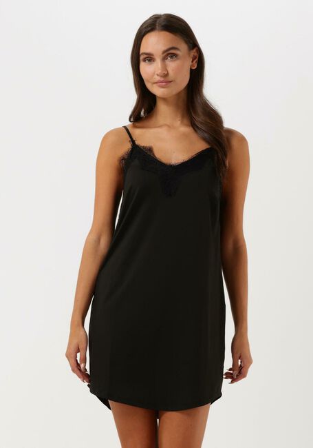 Schwarze CC HEART Minikleid LACE SLIPDRESS - large