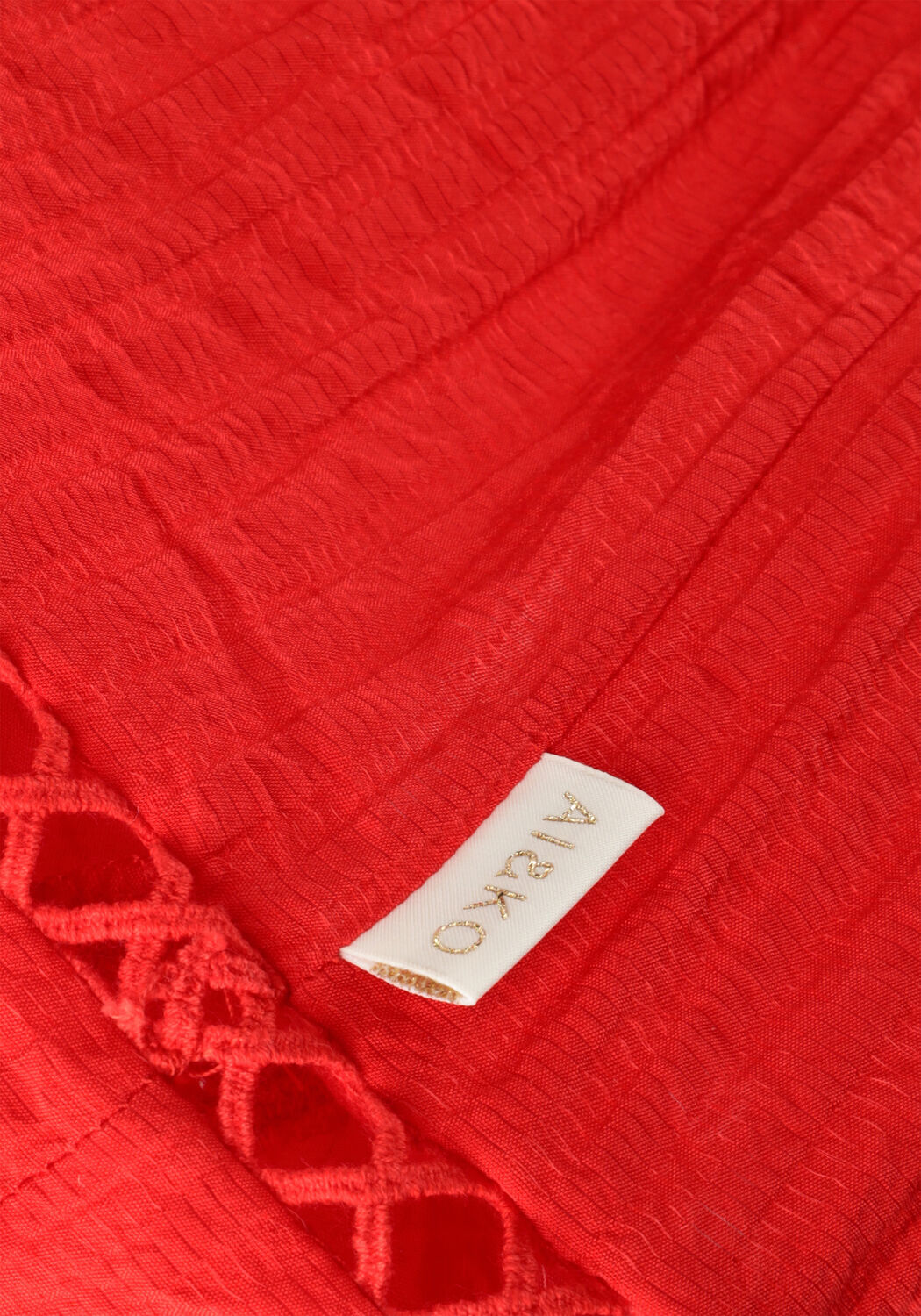 Rote AI&KO Minikleid KAMPUR - large