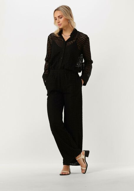 Schwarze MODSTRÖM Hose HATTIEMD PANTS - large