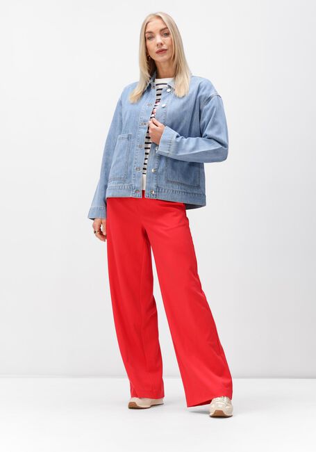 Rote OBJECT Weite Hose OBJLISA WIDE PANT - large