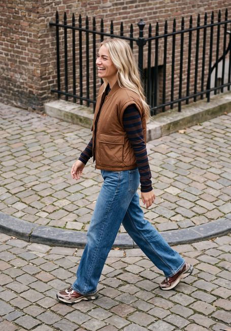 Blaue LEE Wide jeans RIDER LOOSE - large