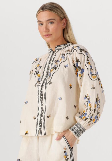 Nicht-gerade weiss SCARLETT POPPIES Blusen FEMME TOP - large