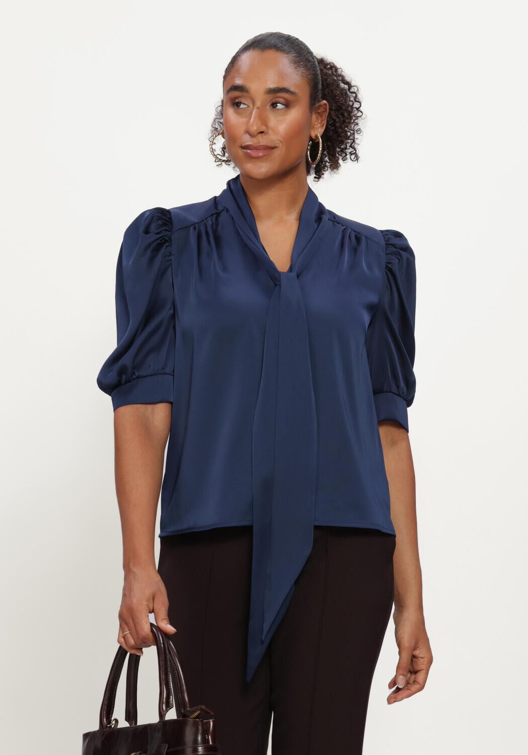 Dunkelblau LINA LOCCHI Blusen LL-BELIA - large