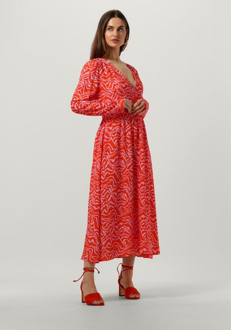 Rote YDENCE Midikleid DRESS RHODE - large