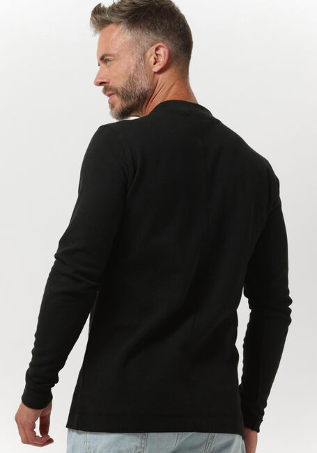 Schwarze KULTIVATE Pullover LS DWAYNE - large