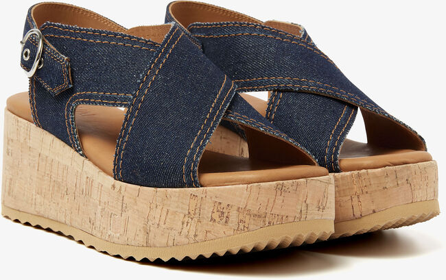 Blaue VIA VAI Sandaletten mit Absatz SISSEL CAPRI - large