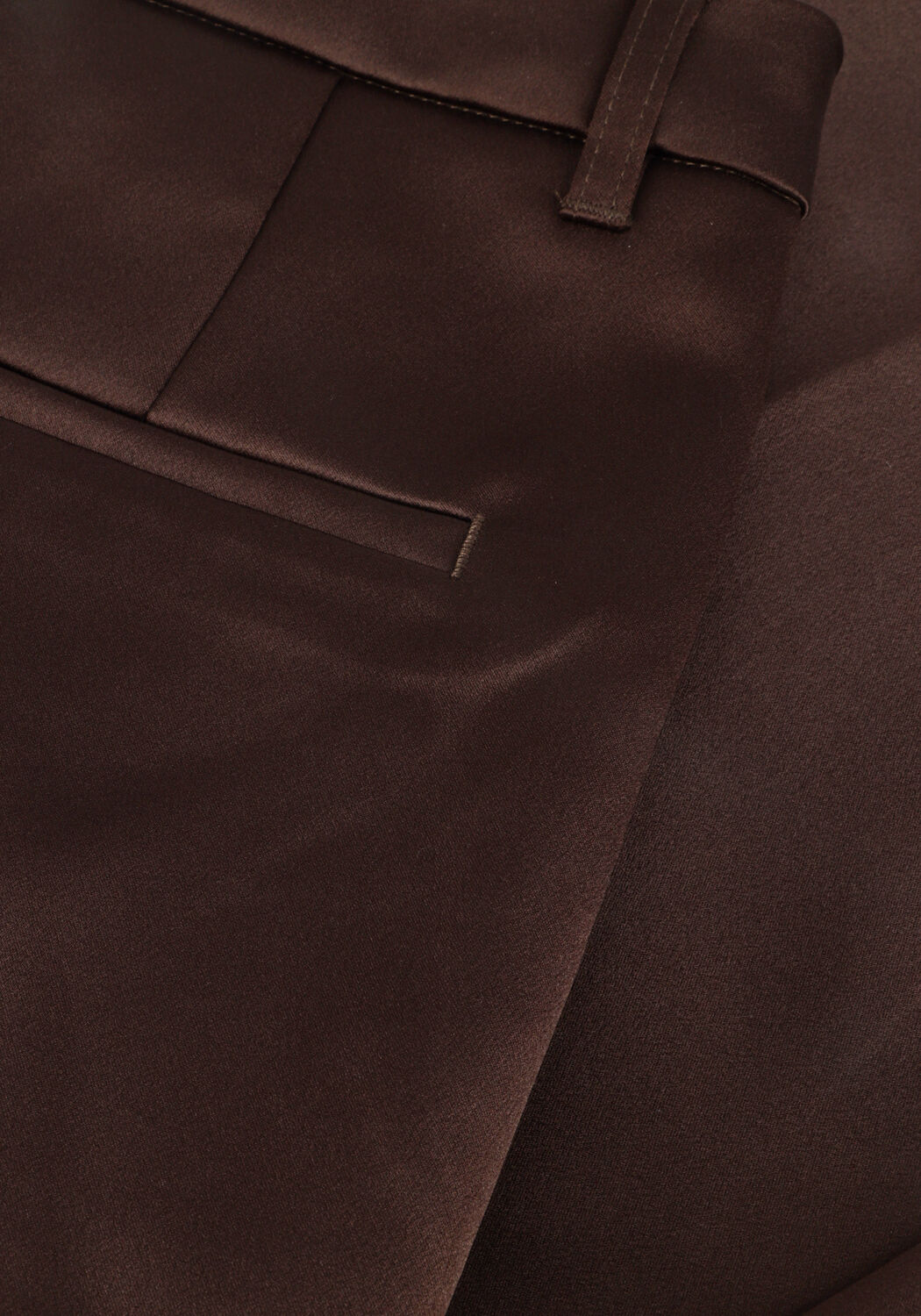 Braune COPENHAGEN MUSE Weite Hose CMSHINE-PANTS - large