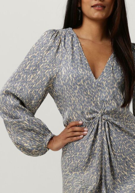 Blaue SECOND FEMALE Maxikleid RATTAN DRESS - large