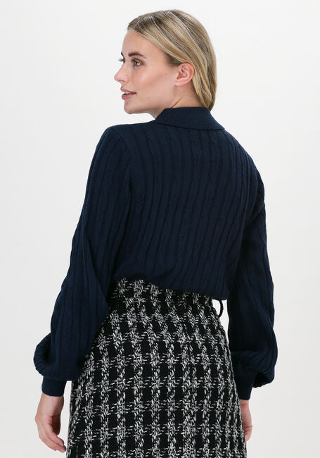 Dunkelblau YDENCE Strickjacke KNITTED TOP COLETTE - large