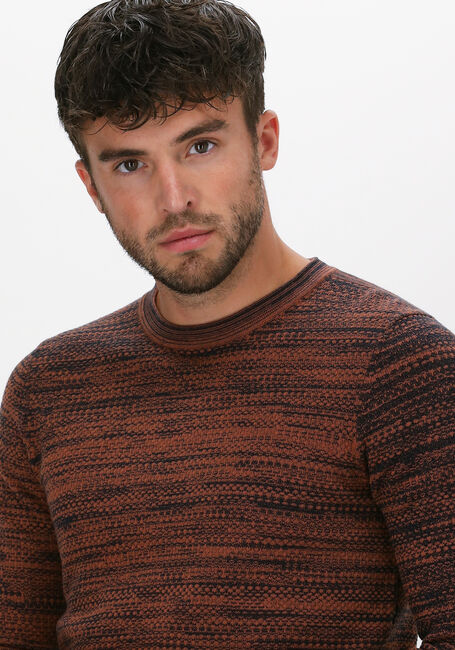 Orangene DSTREZZED Pullover CREW POPCORN MELANGE - large