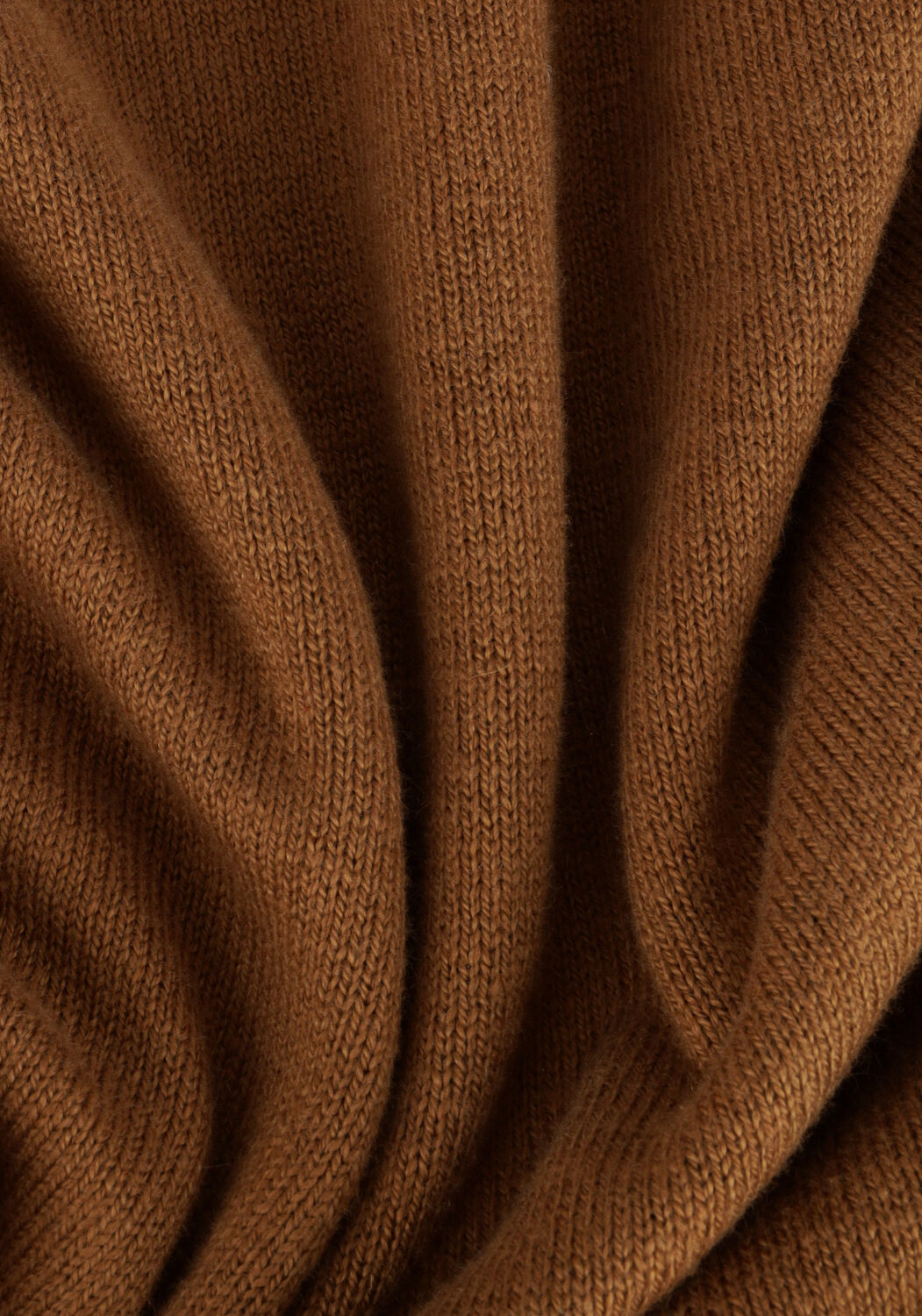 Braune TOMMY HILFIGER Rollkragenpullover PIMA ORG CTN CASHMERE ROLL NECK - large