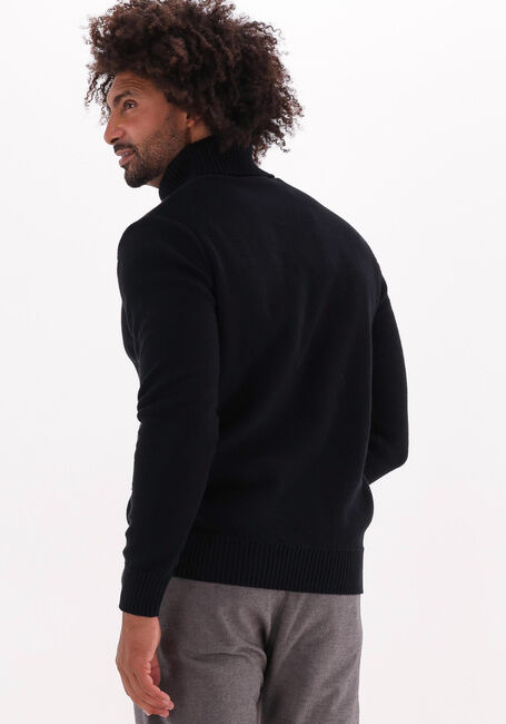 Schwarze SELECTED HOMME Rollkragenpullover AXEL LS KNIT ROLL NECK - large