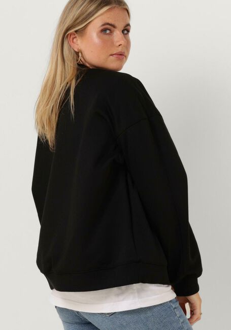 Schwarze CALVIN KLEIN Pullover CHENILLE CK CREWNECK - large
