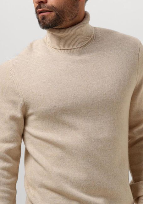 Beige PROFUOMO Rollkragenpullover PULLOVER ROLL NECK - large