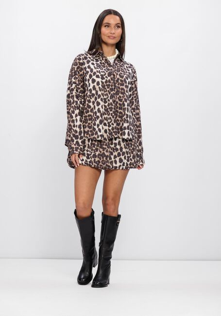 Mehrfarbige/Bunte ALIX THE LABEL Minirock LADIES WOVEN ANIMAL BALLON SKIRT - large