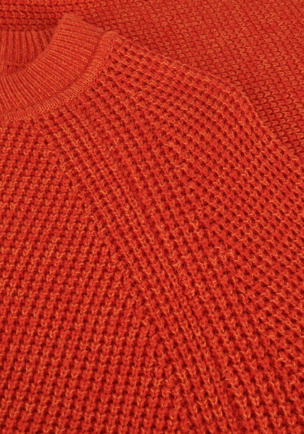 Rote SELECTED MEN Pullover SLHSENNI LS KNIT MOCK NECK W - large