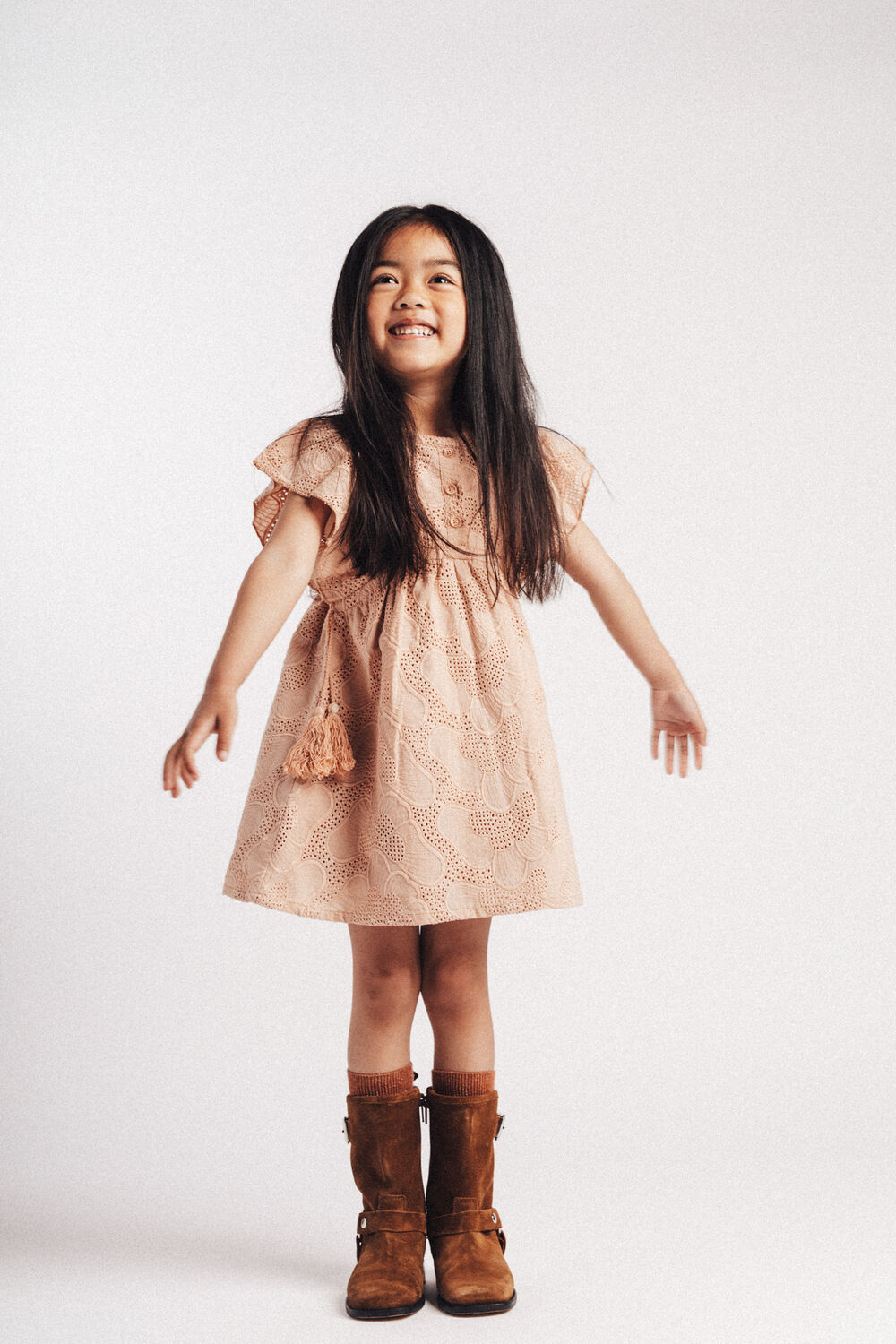 Hell-Pink BAJE STUDIO Minikleid MAVE - large