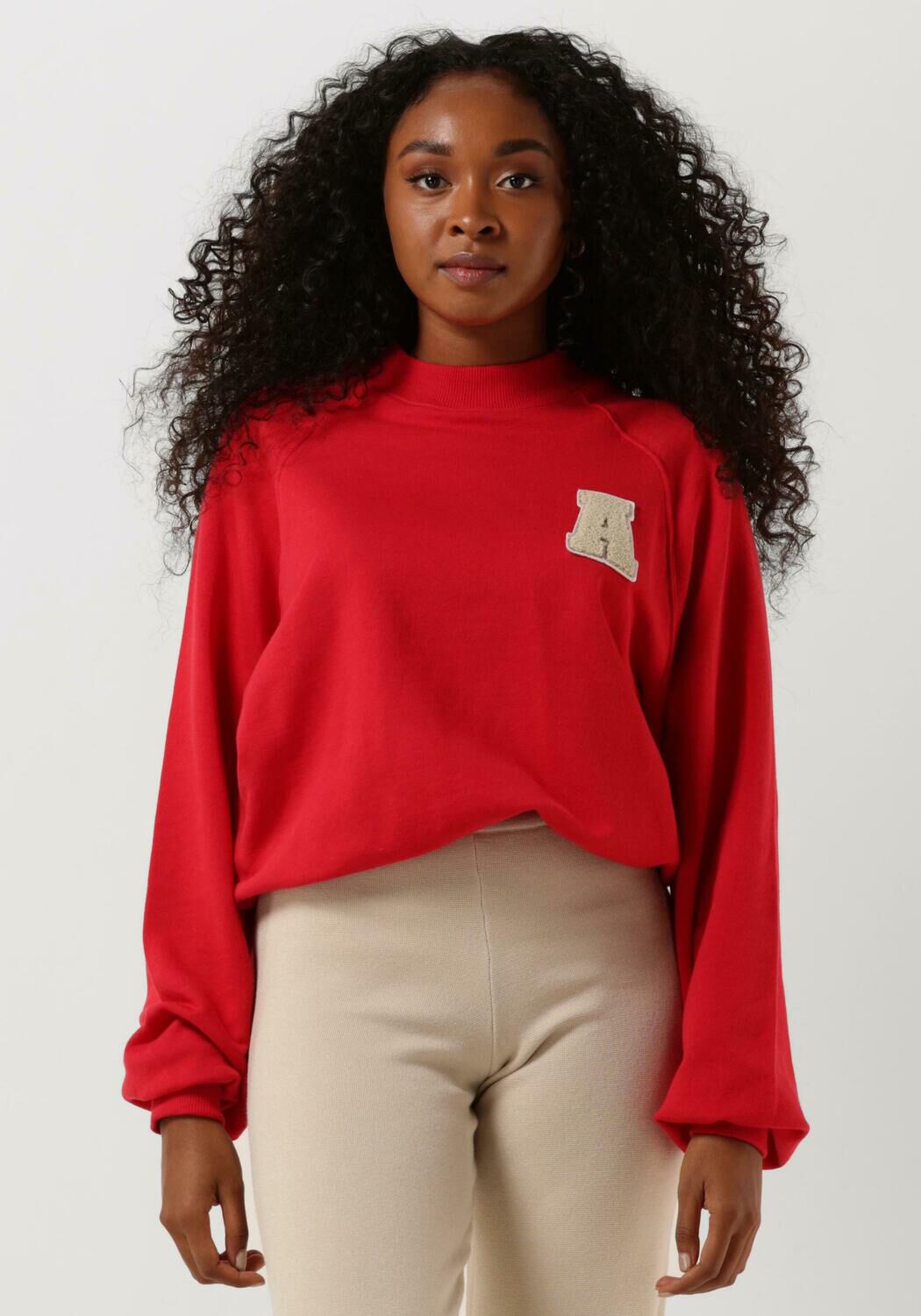 DAMEN Pullovers & Sweatshirts Chenille NoName Pullover Rabatt 94 % Rot S 