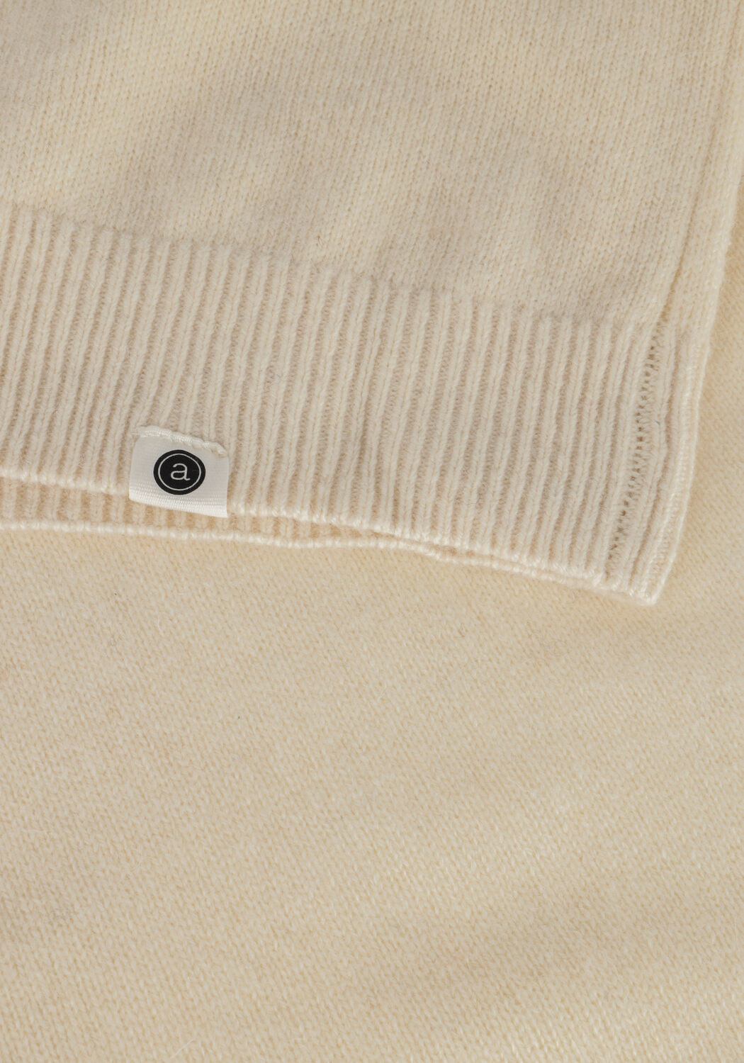 Ecru ANERKJENDT Pullover AKRICO LAMBSWOOL KNIT - large