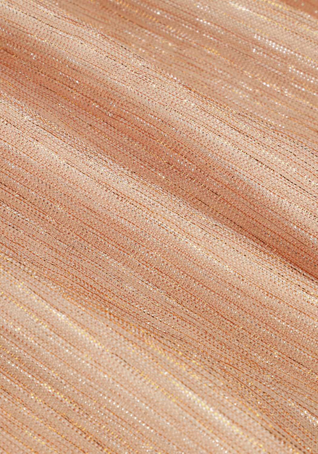 Ros&eacute;goldene NONO Blusen TOMMY GIRLS PLISSE BLOUSE LIGHT GOLD - large