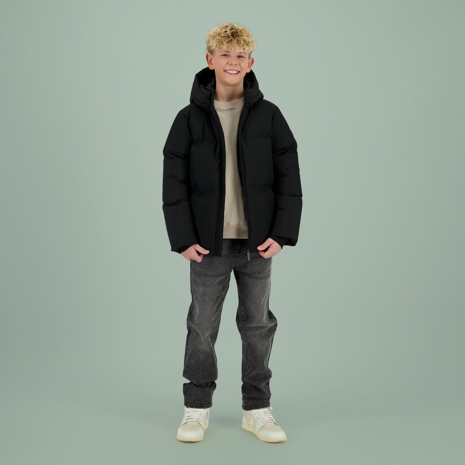 Schwarze RAIZZED Wattierte Jack TIRO - large