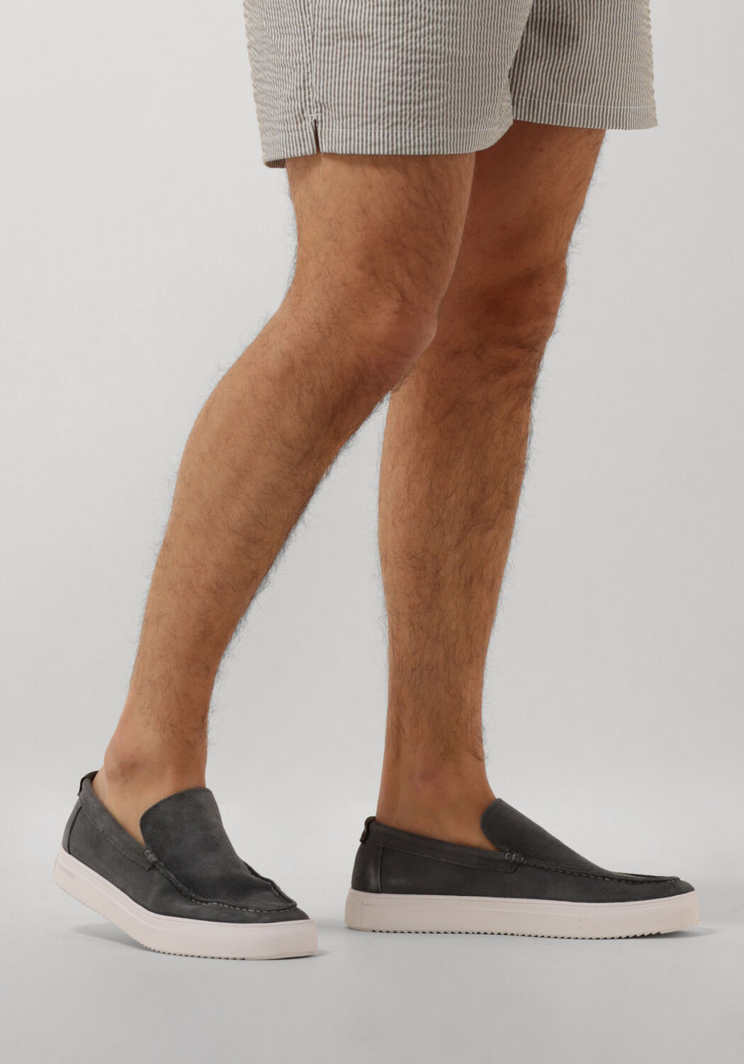 Graue BLACKSTONE Loafer GIULIO - large