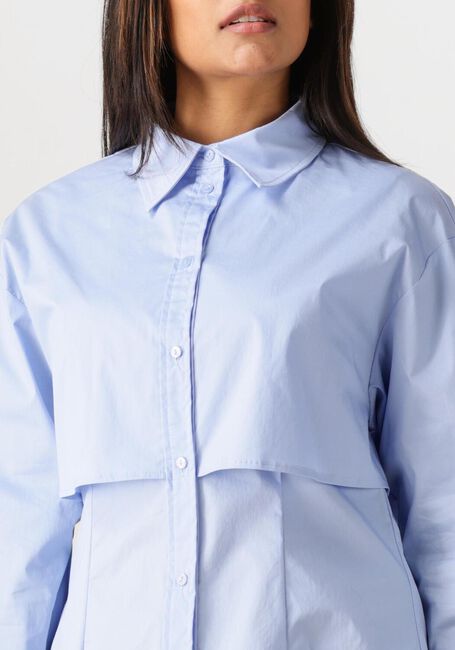 Blaue CO'COUTURE Blusen SANDY DOUBLE LAYER SHIRT - large