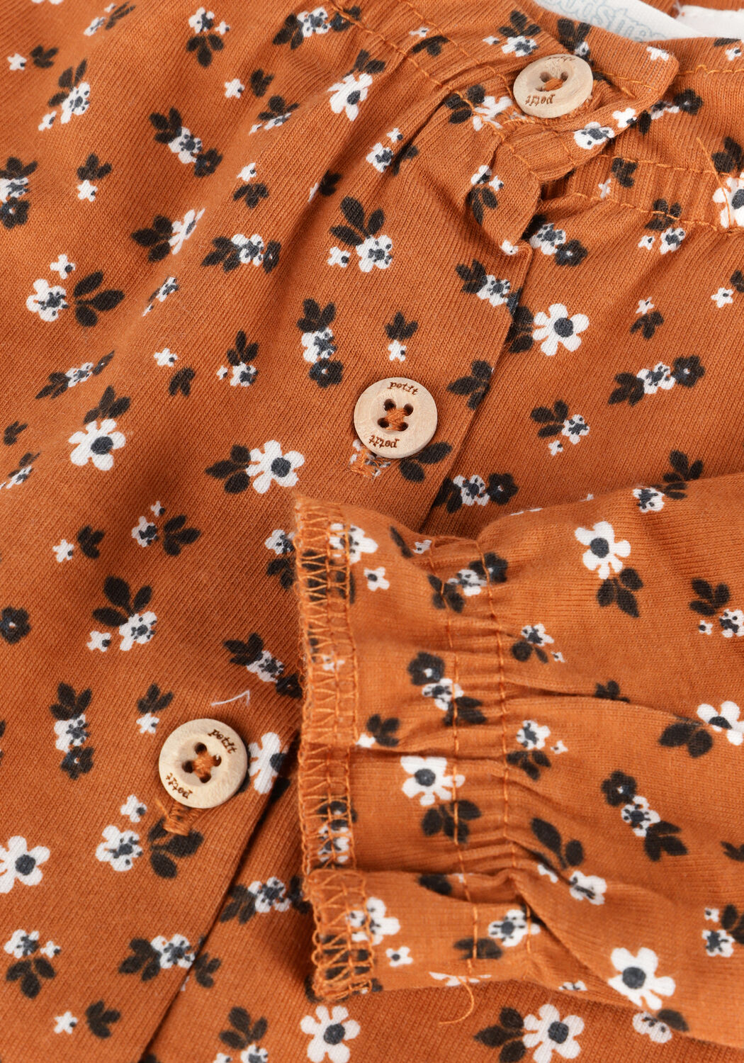 Cognacfarbene MOODSTREET PETIT Tops & T-shirts JOLIE - large