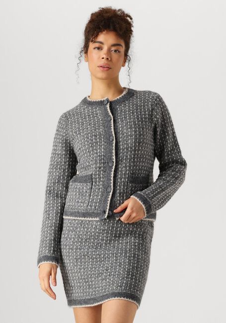 Dunkelgrau SELECTED FEMME Strickjacke SLFSINE LS KNIT CARDIGAN - large