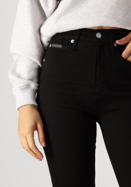 Schwarze CALVIN KLEIN Skinny jeans HIGH RISE SKINNY - large