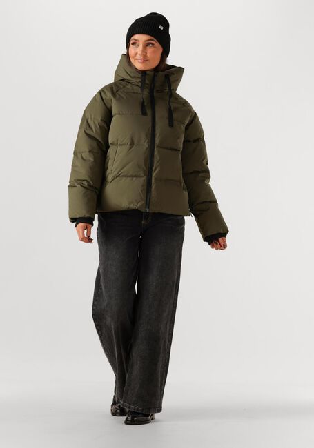Grüne MSCH COPENHAGEN Wattierte Jack MSCHPAVINARIA SHORT JACKET - large