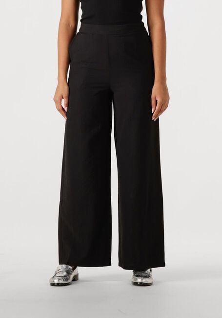 Schwarze OBJECT Hose OBJYUI HW WIDE PANTS 137 - large