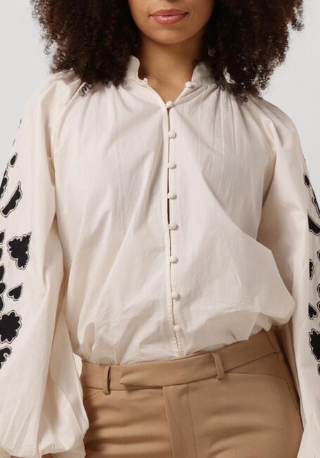 Creme AIMEE THE LABEL Blusen GLORIA - large