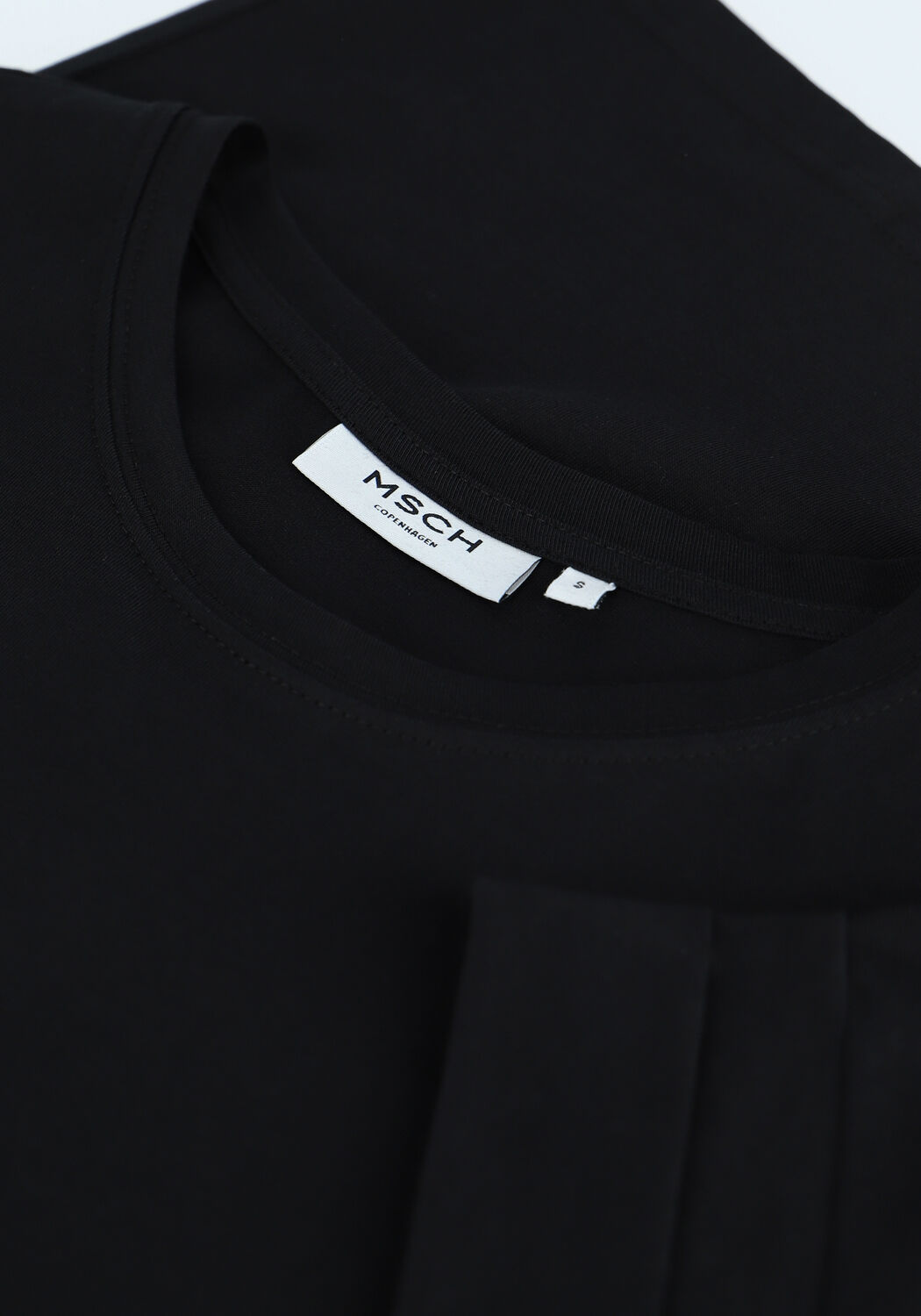 Schwarze MSCH COPENHAGEN T-shirt ALVA STD TEE - large