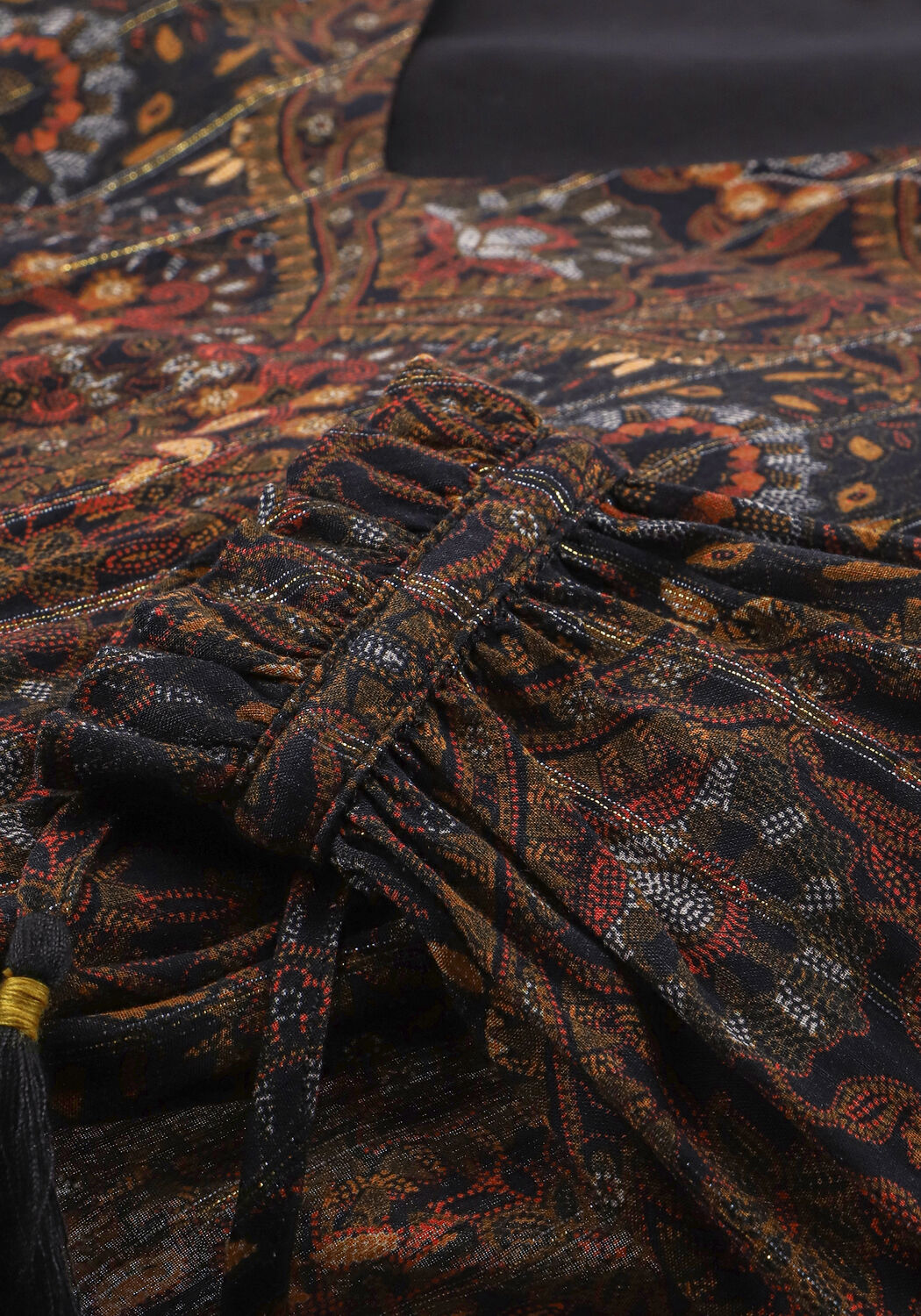 Braune MKT STUDIO Midikleid RAKELA - large