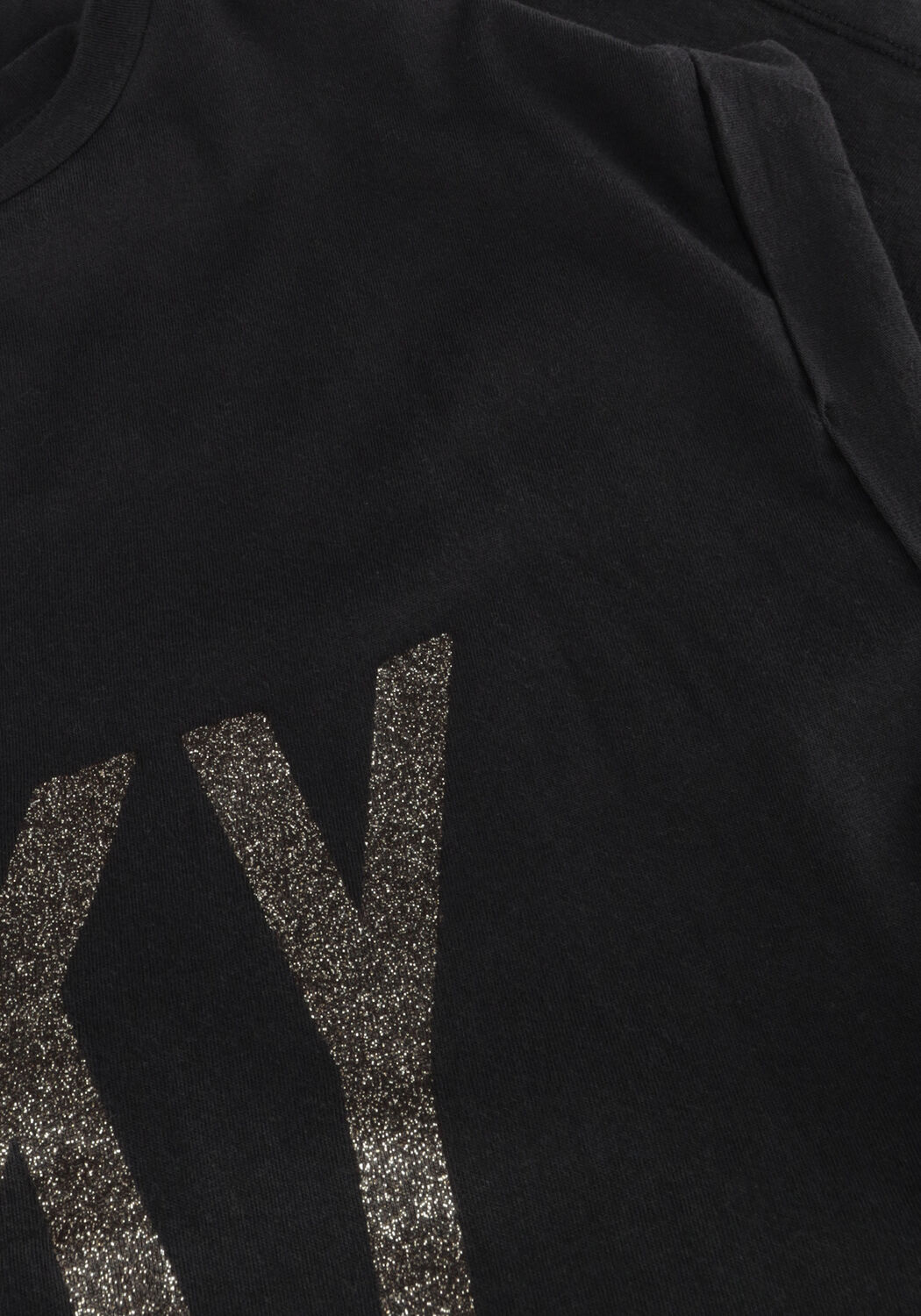 Schwarze BY-BAR T-shirt THELMA LUCKY TOP - large