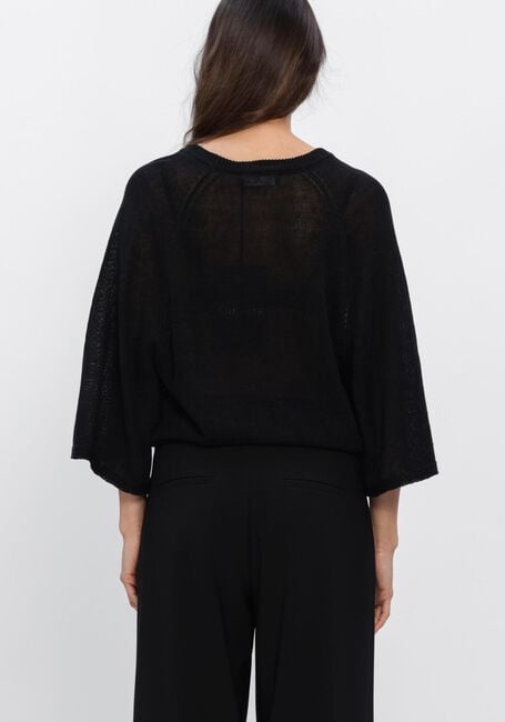 Schwarze STUDIO AR Pullover MARISOL LINNEN KNIT - large
