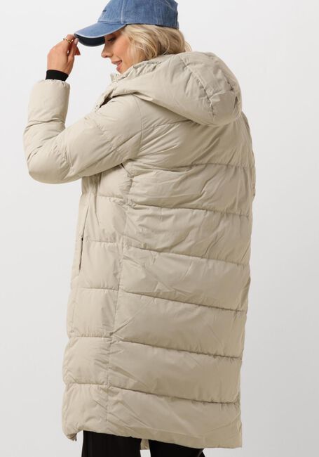 Beige CALVIN KLEIN Wattierte Jack MONOLOGO NON DOWN LONG PUFFER - large
