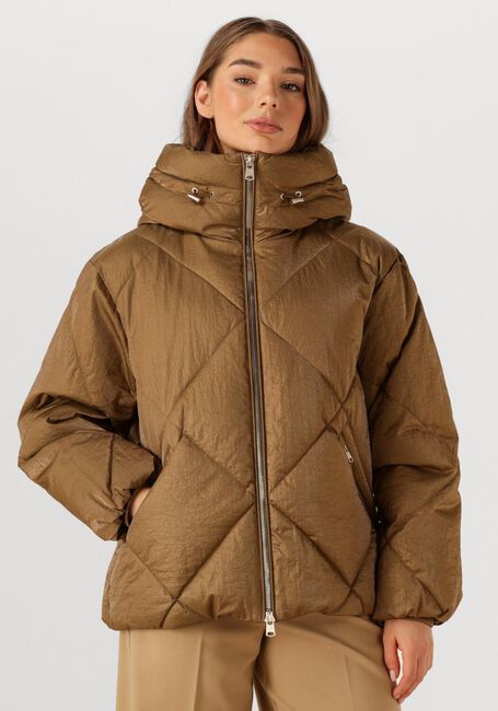 Bronzefarbene BEAUMONT Wattierte Jack NOWY PUFFER JACKET - large