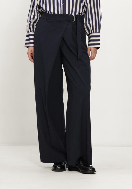 Dunkelblau SUMMUM Weite Hose TROUSERS PINSTRIPE SMALL - large