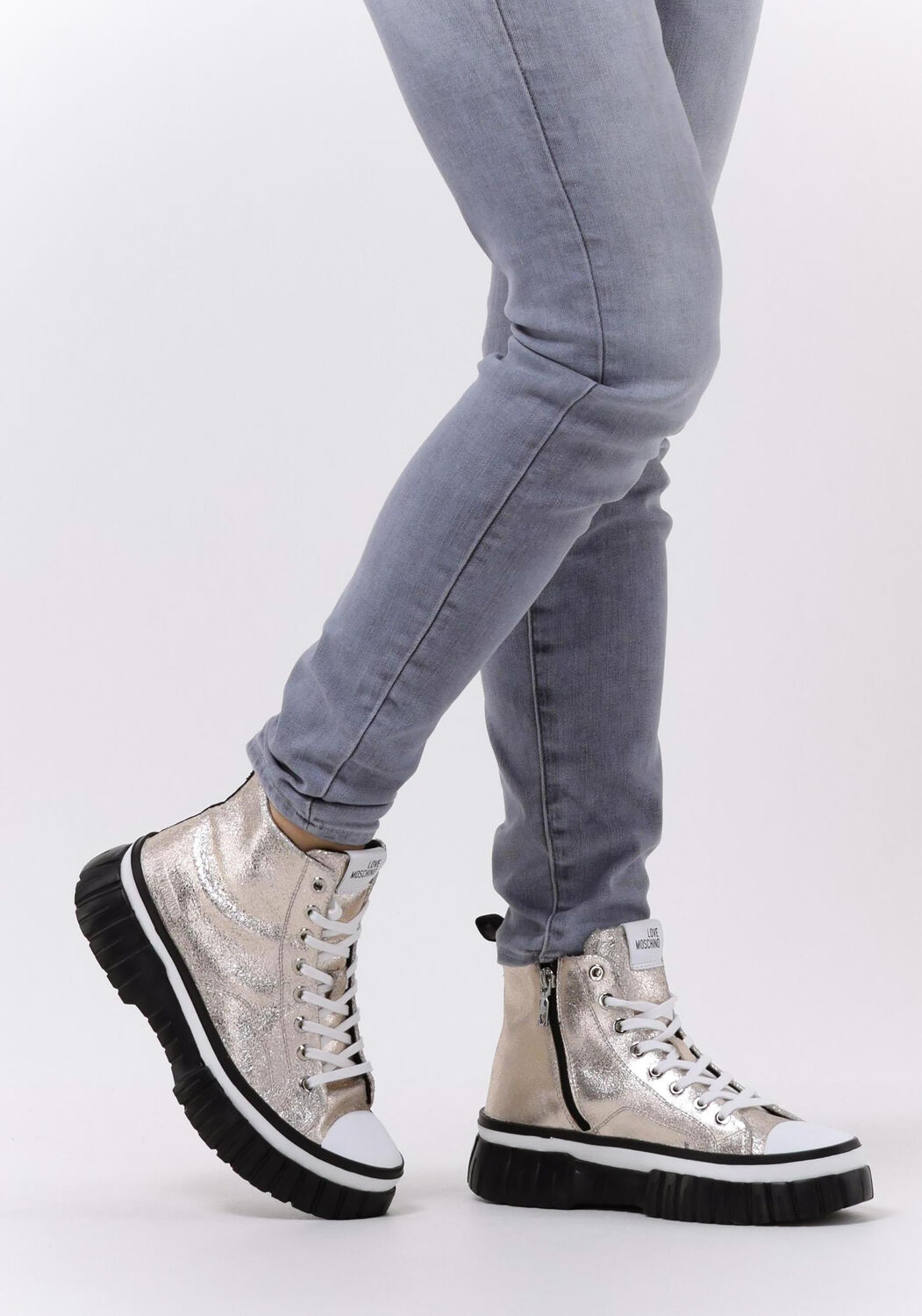 Goldfarbene LOVE MOSCHINO Sneaker High JA15715 - large