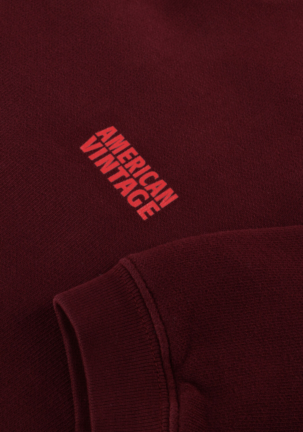 Bordeaux AMERICAN VINTAGE Sweatshirt IZUBIRD - large