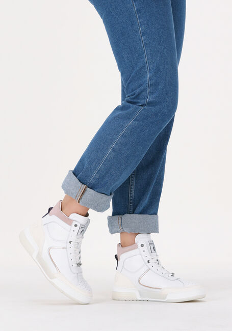 Weiße SHABBIES Sneaker high 102020074 - large