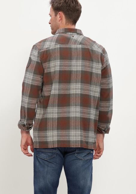 Braune PME LEGEND Overshirt LONG SLEEVE SHIRT SHADOW - large