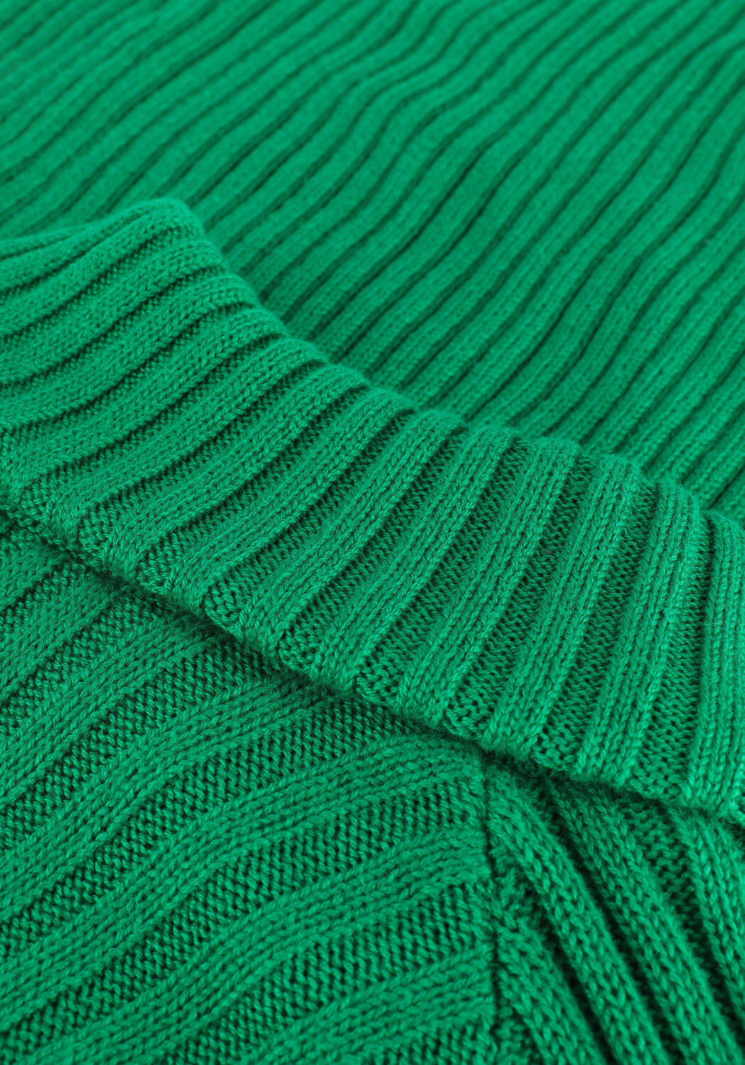 Gr&uuml;ne Y.A.S. Midikleid YASMAVI LS KNIT ROLL-NECK - large