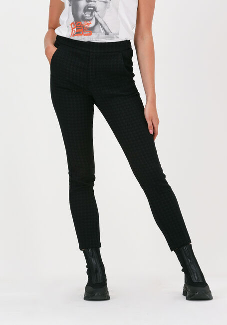 Schwarze ALIX THE LABEL Hose HOUNDSTOOTH PANTS - large