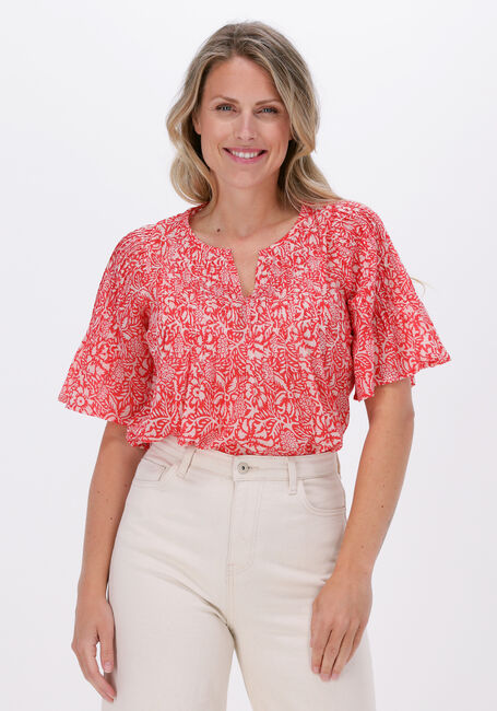 Rote BY-BAR Bluse LIEVE POPPY BHOPAL BLOUSE - large