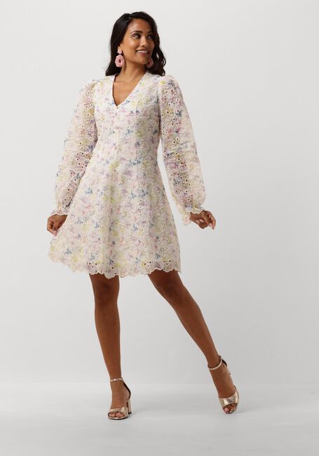 Creme NEO NOIR Minikleid CABANA EMBROIDERY DRESS - large