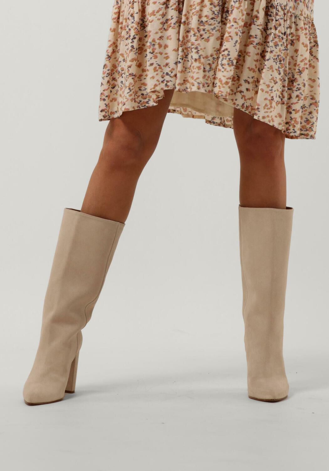 Beige TORAL Hohe Stiefel 12719 - large